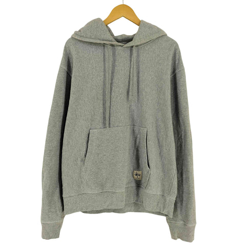 ステューシー Stussy Contrast Stitch Label Pullover Hoodie コントラスト ステッチ レーベル プルオーバー フーディ メンズ L