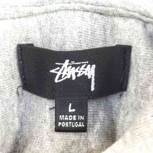 ステューシー Stussy Contrast Stitch Label Pullover Hoodie コントラスト ステッチ レーベル プルオーバー フーディ メンズ L