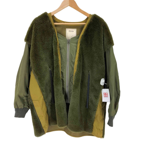 チャオパニックティピー CIAOPANIC TYPY etsinta エシンタ ファー切替ジャケット レディース ONE SIZE