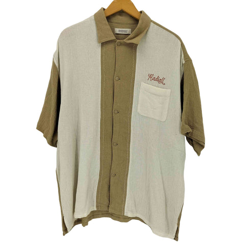 ラディアル RADIALL 26SS FLEETLINE - REGULAR COLLARED SHIRT S/S レギュラーカラー半袖シャツ メンズ