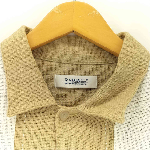 ラディアル RADIALL 26SS FLEETLINE - REGULAR COLLARED SHIRT S/S レギュラーカラー半袖シャツ メンズ
