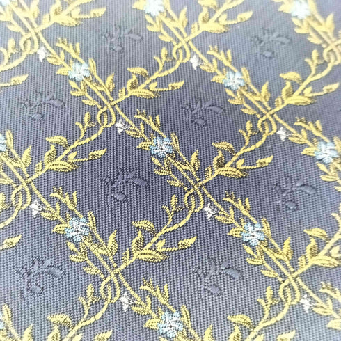 イヴサンローラン Yves Saint Laurent 総柄 シルクネクタイ メンズ