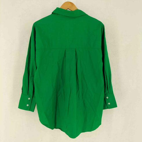ザラ ZARA コットン 長袖 ポプリン シャツ レディース XS