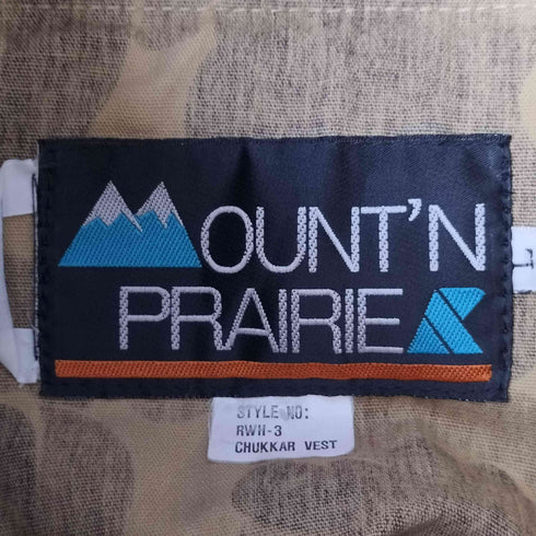 MOUNT'N PRAIRIE 90S ダックハンターカモ ハンティングベスト メンズ import:L