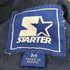 スターター STARTER 90-00S チームロゴ ナイロン フーデットジャケット メンズ import:M