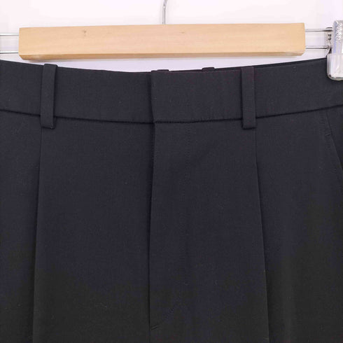 ユニクロ UNIQLO タックワイドパンツ(ツータック・丈標準69~71cm) レディース JPN:M