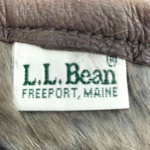 エルエルビーン L.L.Bean STA-SOFT USA製 裏地ラビットファー レザー グローブ メンズ S