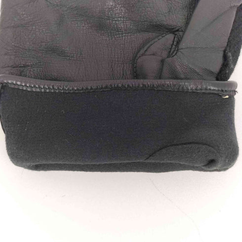 ハリスツイード Harris Tweed NORTH THREE QUARTER EAST レザー切替 グローブ メンズ