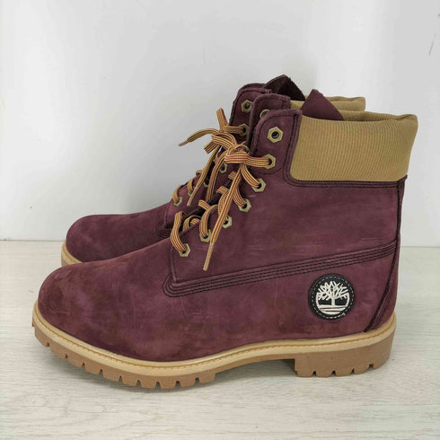 ティンバーランド Timberland PREMIUM 6INCH WATERPROOF BOOT BURGUNDY NUBUCK プレミアム・シックスインチ ウォータープルーフ ブーツ バーガンディー ヌバック メンズ 27.5
