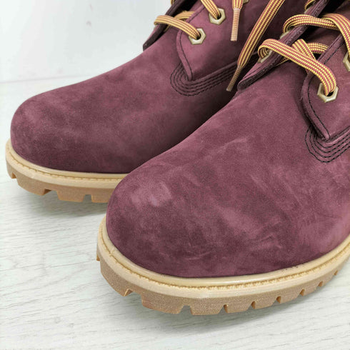 ティンバーランド Timberland PREMIUM 6INCH WATERPROOF BOOT BURGUNDY NUBUCK プレミアム・シックスインチ ウォータープルーフ ブーツ バーガンディー ヌバック メンズ 27.5