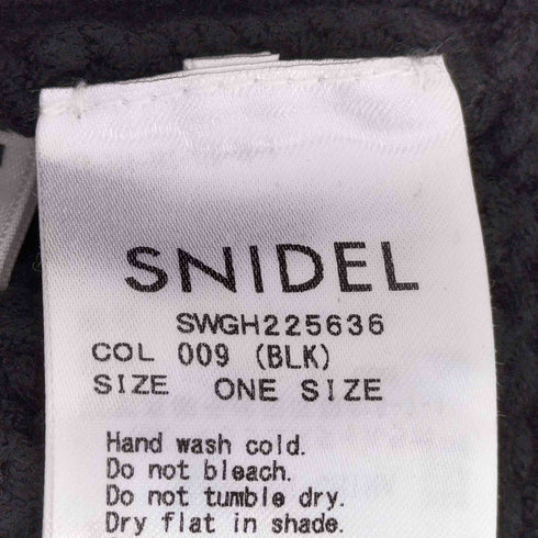 スナイデル snidel ラウンドニットキャップ レディース ONE SIZE