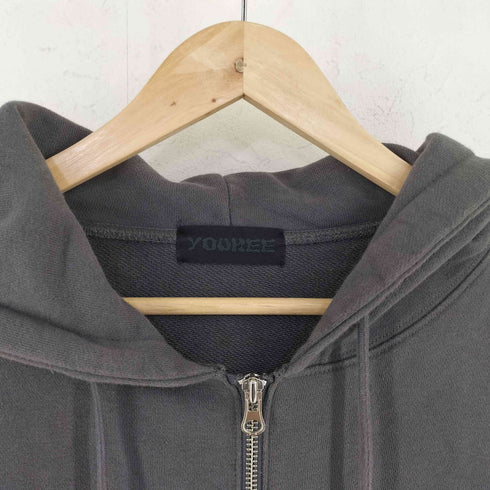 YOUHEE ユヒRIBBON HOOD ZIP-UP リボン フーディー ジップアップパーカー レディース FREE