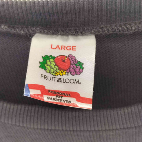 フルーツオブザルーム FRUIT OF THE LOOM コットンクルーニット メンズ