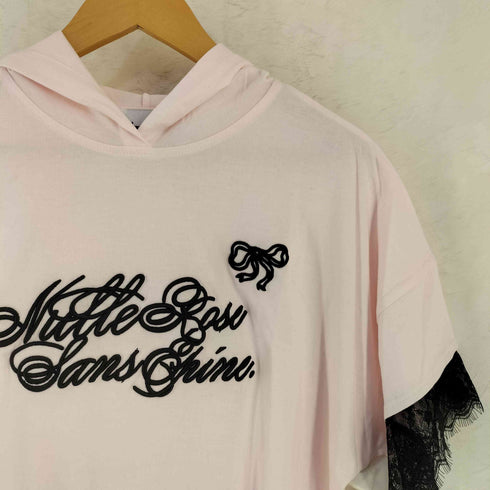 エピヌ epine Nulle rose sans rose épine hoodie tee レディース