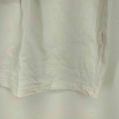 ADCVRTSY デニム切替 バタフライモチーフ刺繍デザイン ショートスリーブ Tシャツ メンズ import:XL