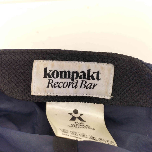 KOMPAKT RECORD BAR コンパクトレコードバー ナイロンキャップ レディース