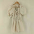 エピヌ epine scallop collar jaguard double ribbon rompers レディース