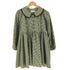 リトルサニーバイト little sunny bite Check puff sleeve mini dress チェック パフスリーブ ミニ ワンピース レディース S
