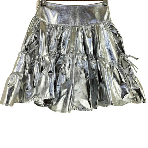 エピヌ epine ribbon volume flare skirt リボン ボリューム フレア スカート レディース S