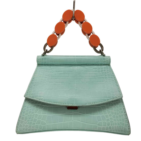 チャールズアンドキース CHARLES&KEITH アクリルハンドル スカルプチャーバッグ レディース