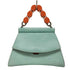 チャールズアンドキース CHARLES&KEITH アクリルハンドル スカルプチャーバッグ レディース