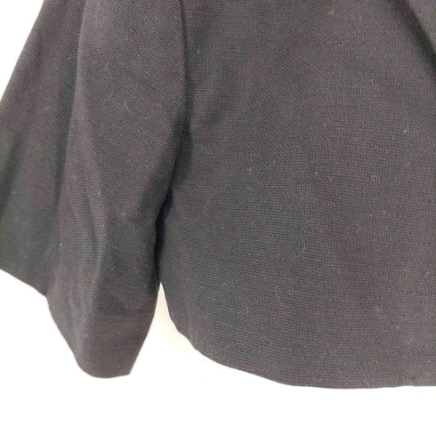 メルトザレディ Melt the lady コットンリネン CROPPED JACKET レディース FREE