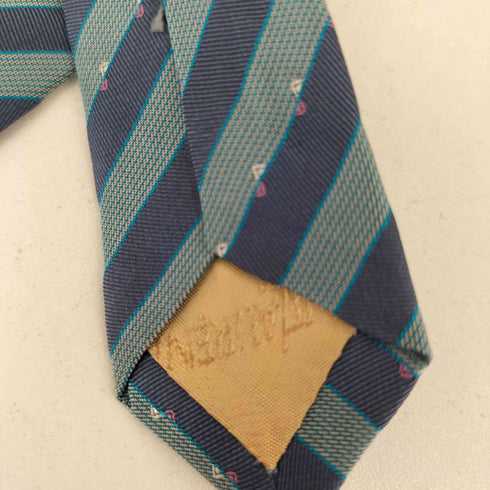 イヴサンローラン Yves Saint Laurent cravates ストライプ柄 シルクネクタイ メンズ