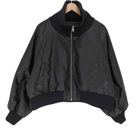 グレイル GRL 2Way フェイクレザー ダウン ブルゾン レディース FREE