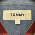 トミー TOMMY 刺繍ロゴ 半袖 ボタンダウンシャツ メンズ JPN:L