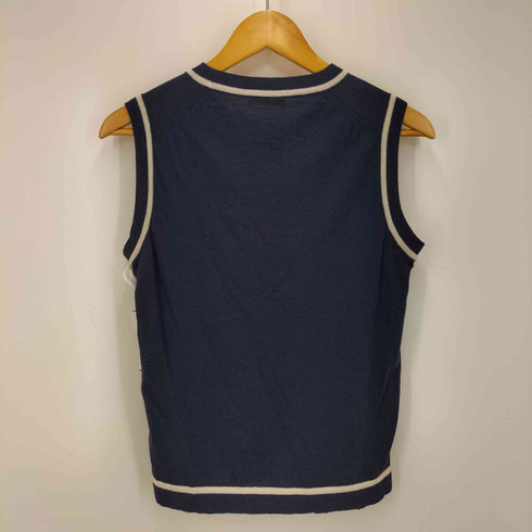 ジョンスメドレー JOHN SMEDLEY ウール ニットベスト レディース JPN:M