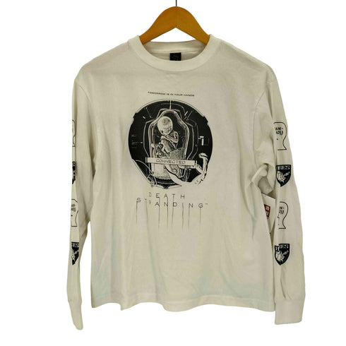 ブレインデッド BRAIN DEAD L/S TEE ゲーム プリント 長袖 Tシャツ メンズ S