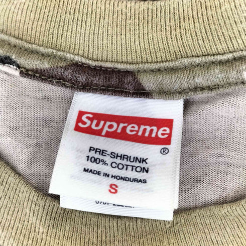 シュプリーム Supreme 25SS Ambient Works Tee 迷彩 プリント 半袖 Tシャツ メンズ S