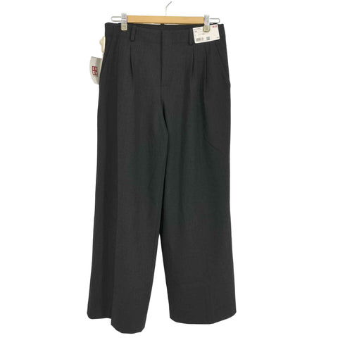 ユニクロ UNIQLO スマートワイドストレートパンツ レディース JPN:L
