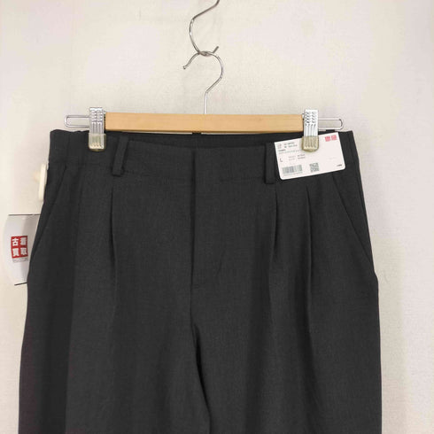 ユニクロ UNIQLO スマートワイドストレートパンツ レディース JPN:L