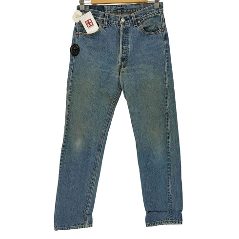 リーバイス Levis 90s USA製 501 ボタン裏553 ボタンフライストレートデニムパンツ メンズ W30