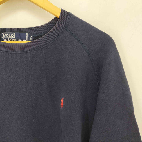 ポロバイラルフローレン Polo by RALPH LAUREN ポニー刺繍 ラグランスウェット メンズ import:M