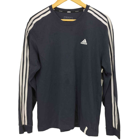 アディダス adidas 3ストライプ ロングカットソー メンズ JPN:M