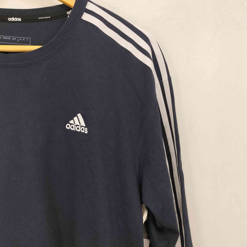 アディダス adidas 3ストライプ ロングカットソー メンズ JPN:M