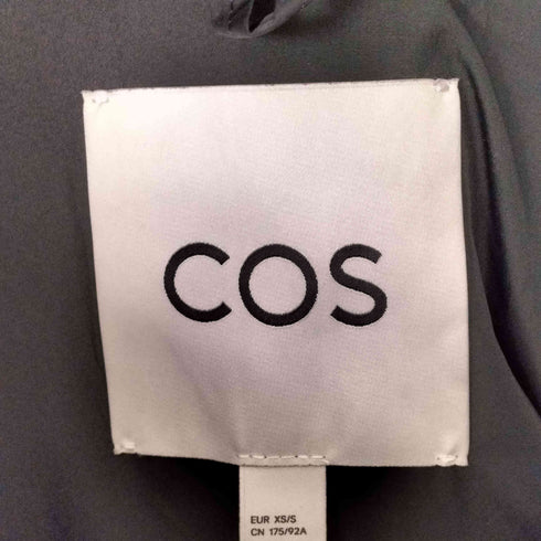 コス COS 中綿 フーデッド ダウンベスト メンズ XS/S