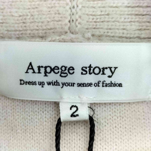 アルページュストーリー Arpege story ブークレトッパーニットコート レディース JPN:2