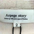 アルページュストーリー Arpege story ブークレトッパーニットコート レディース JPN:2