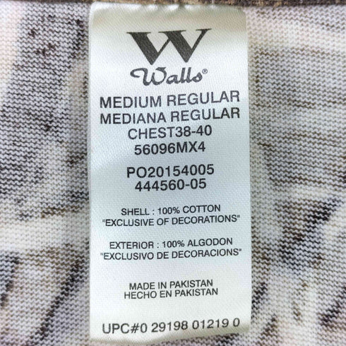ウォールズ WALLS リアルツリーカモ 長袖 Tシャツ メンズ M/R