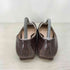 チャールズアンドキース CHARLES&KEITH Croc-Effect Square Toe Ballerina スクエア パンプス レディース JPN:37
