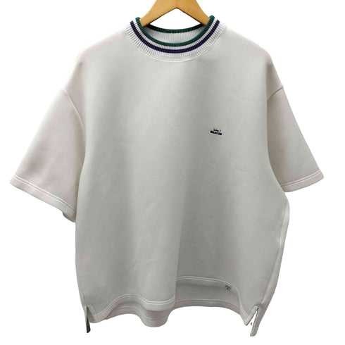 カラービーコン kolor BEACON 2022SS オーバーサイズ ラインリブ Tシャツ メンズ JPN:1