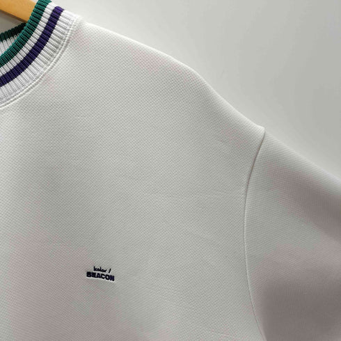 カラービーコン kolor BEACON 2022SS オーバーサイズ ラインリブ Tシャツ メンズ JPN:1