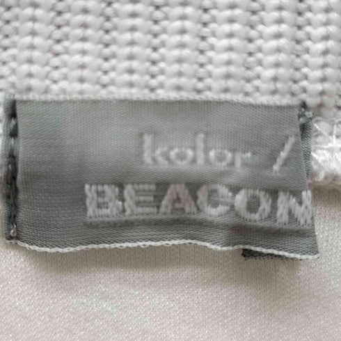 カラービーコン kolor BEACON 2022SS オーバーサイズ ラインリブ Tシャツ メンズ JPN:1