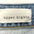 アッパーハイツ upper hights THE CLARA FEATHER MID BLUE イージー ストレートデニムパンツ レディース 27