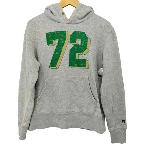 ラッセルアスレチック RUSSELL ATHLETIC ナンバリングプリント プルオーバーパーカー メンズ JPN:M