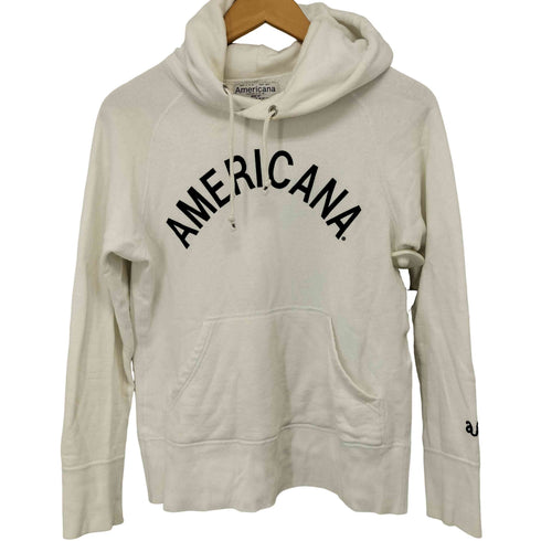 アメリカーナ Americana フロッキーロゴ プルオーバー レディース