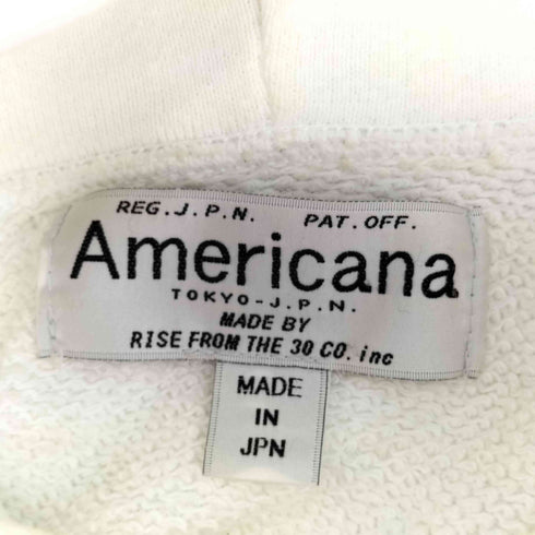 アメリカーナ Americana フロッキーロゴ プルオーバー レディース